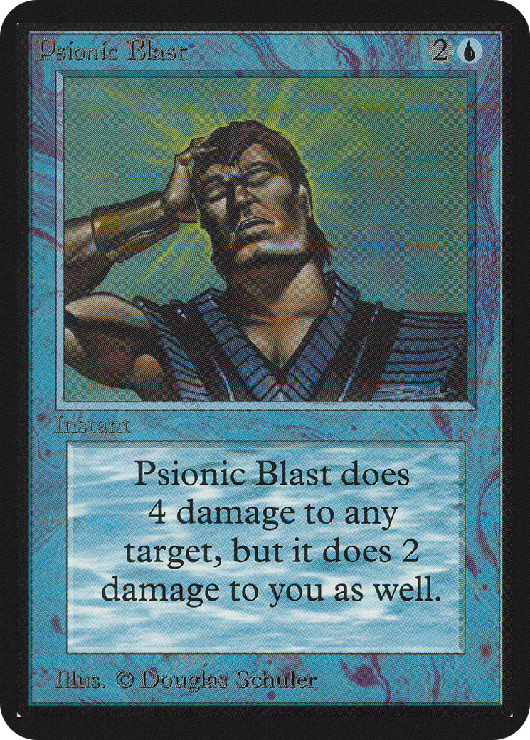 Psionic Blast (LEA-) - Limited Edition Alpha