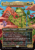 Animar, Soul of Elements (Rainbow Foil) (SLD-1891) - Secret Lair Drop (Borderless) Foil