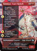 Summon: Esper Ramuh (Borderless) (FIN-367) - FINAL FANTASY: (enchantment)