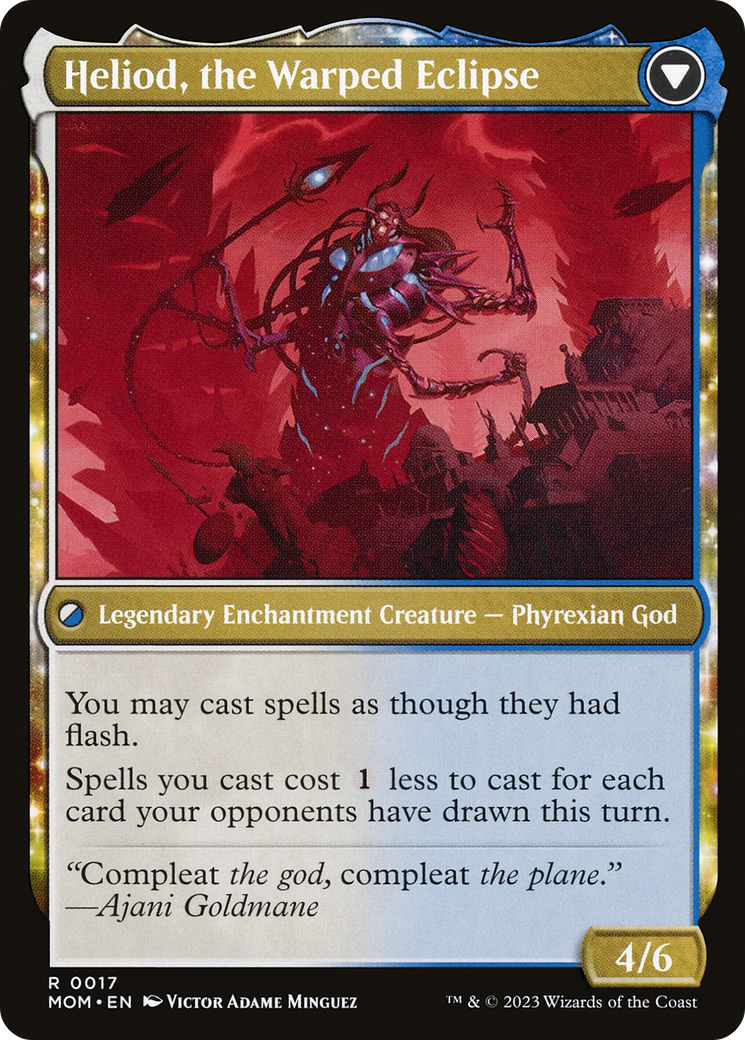 Heliod, the Radiant Dawn (MOM-017) - March of the Machine: (enchantment) Foil