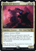 Kroxa and Kunoros (PRE-245) - March of the Machine Promos Foil