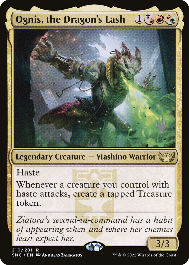 Ognis, the Dragon's Lash (PPSNC-210) - Streets of New Capenna Promos