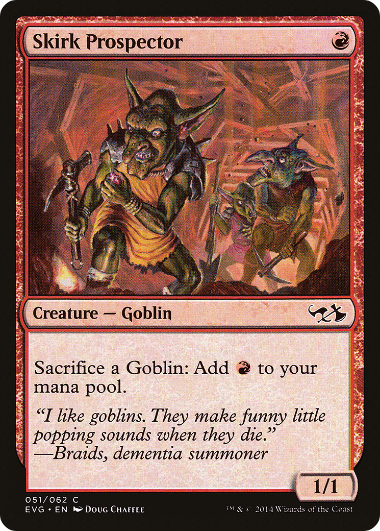 Skirk Prospector (DD3-) - Duel Decks Anthology: Elves vs. Goblins