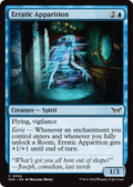 Erratic Apparition (DSK-054) - Duskmourn: House of Horror Foil