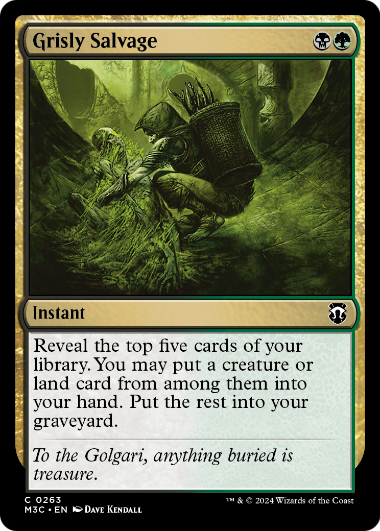 Grisly Salvage (M3C-263) - Modern Horizons 3 Commander