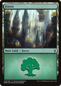 Forest - Selesnya (A09) (LARP-009) - GRN Ravnica Weekend Foil