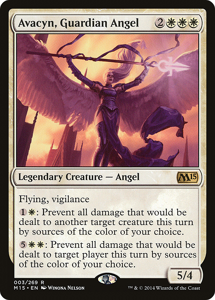 Avacyn, Guardian Angel (M15-003) - Magic 2015