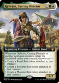 Gylwain, Casting Director (Extended Art) (WOC-037) - Wilds of Eldraine Commander: (Extended Art) Foil