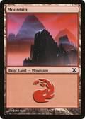 Mountain (376) (10E-376) - Tenth Edition Foil