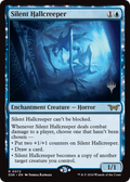 Silent Hallcreeper (PPDSK-072) - Duskmourn: House of Horror Promos: (enchantment)