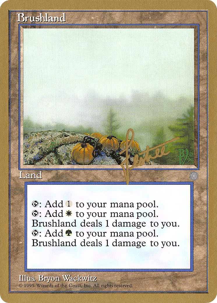 Brushland - 1996 Bertrand Lestree (ICE) (WCD-) - Pro Tour Collector Set