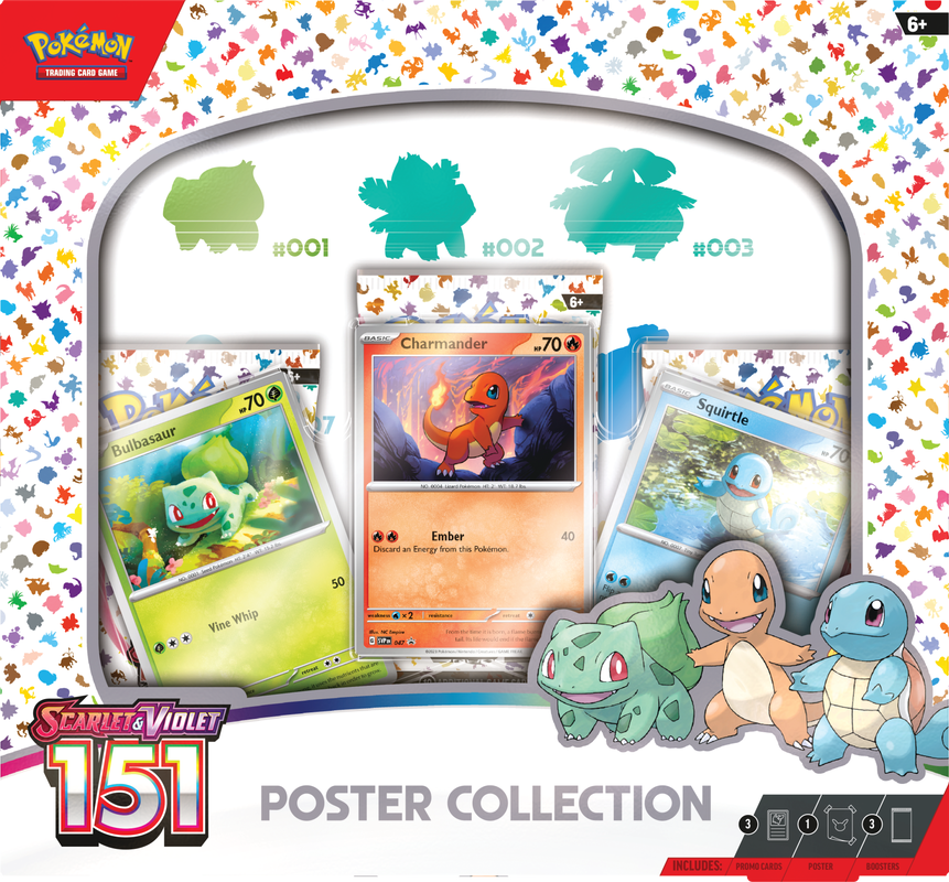 Pokemon TCG: SV 3.5 151 Poster Collection