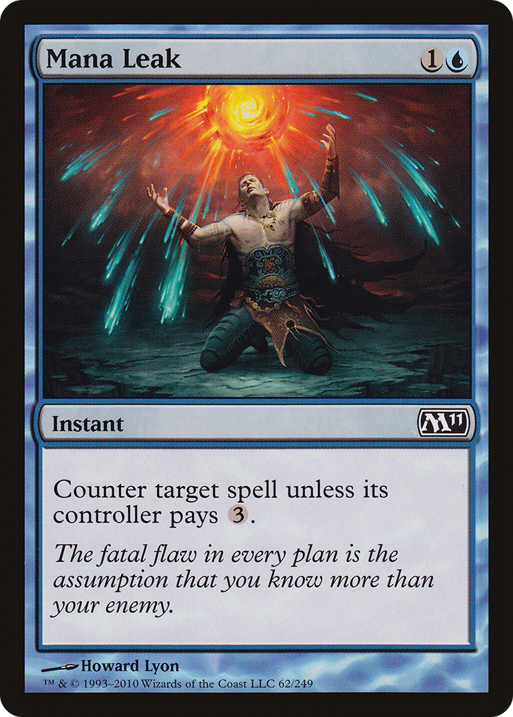 Mana Leak (M11-062) - Magic 2011 Foil
