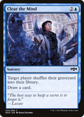 Clear the Mind (RNA-034) - Ravnica Allegiance