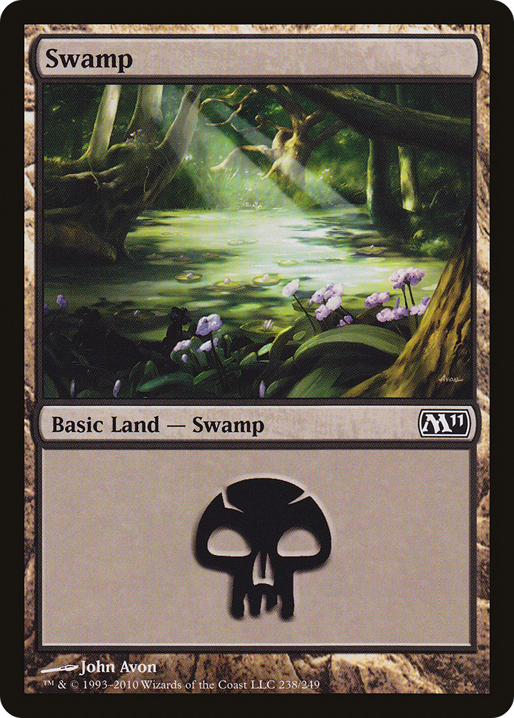 Swamp (238) (M11-238) - Magic 2011