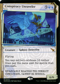 Conspiracy Unraveler (Showcase) (Invisible Ink) (MKM-379) - Murders at Karlov Manor: (Showcase) Foil