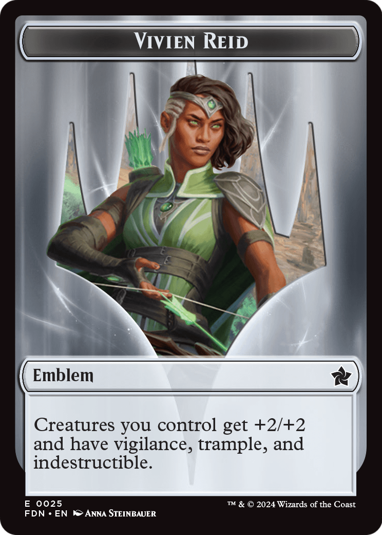 Vivien Reid Emblem (TFDN-025) - Foundations Tokens