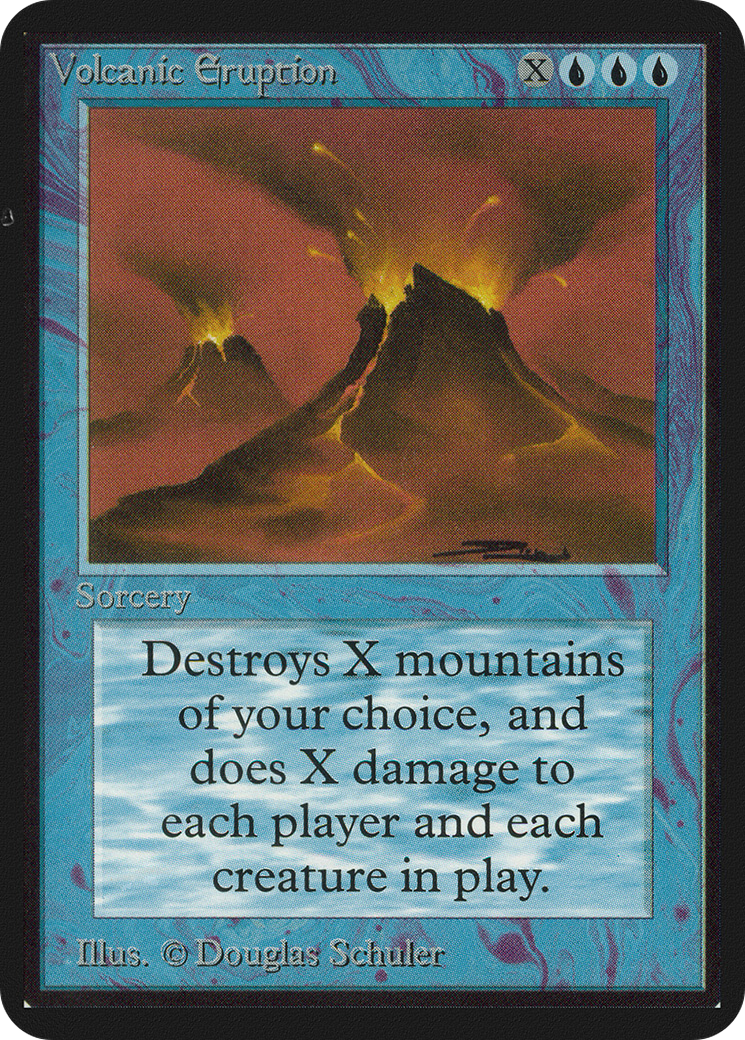 Volcanic Eruption (LEA-) - Limited Edition Alpha
