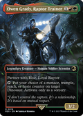 Owen Grady, Raptor Trainer (Borderless) (REX-016) - Jurassic World Collection
