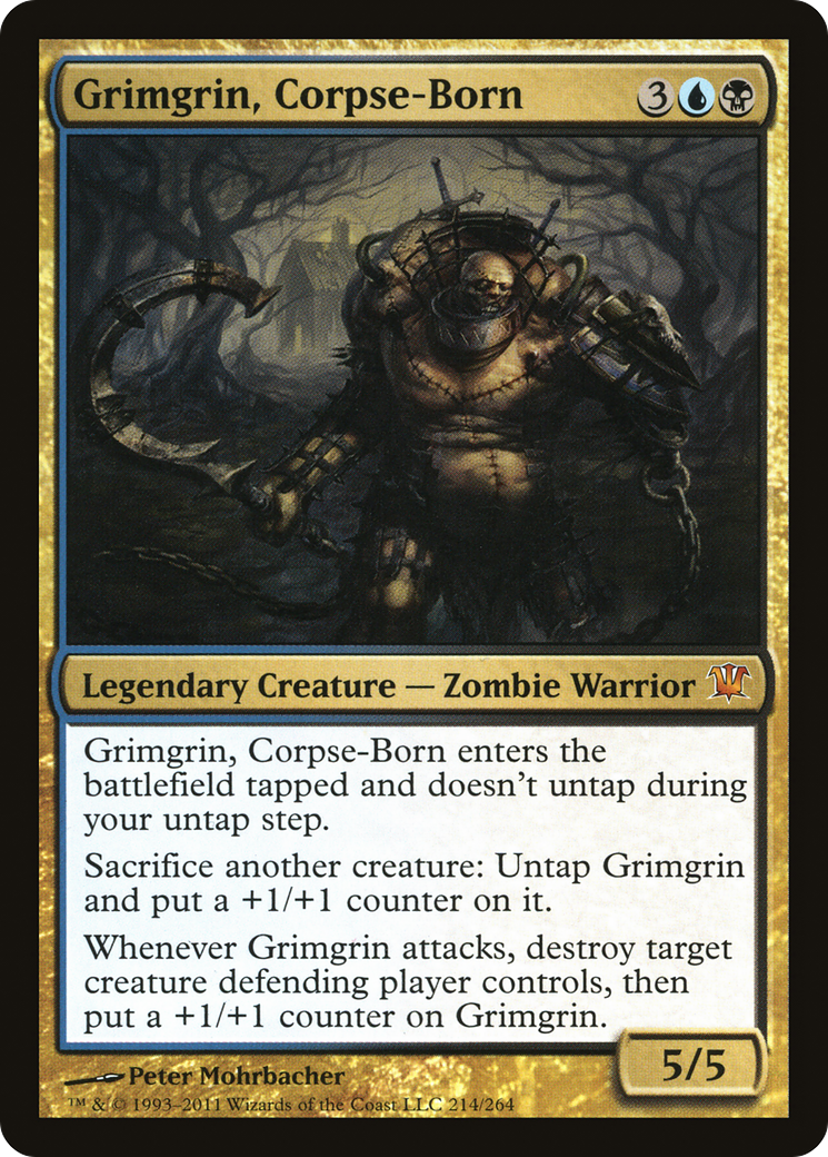 Grimgrin, Corpse-Born (ISD-214) - Innistrad Foil