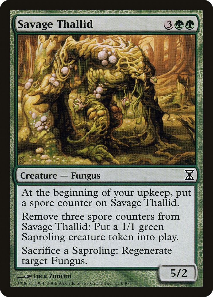Savage Thallid (TSP-213) - Time Spiral Foil