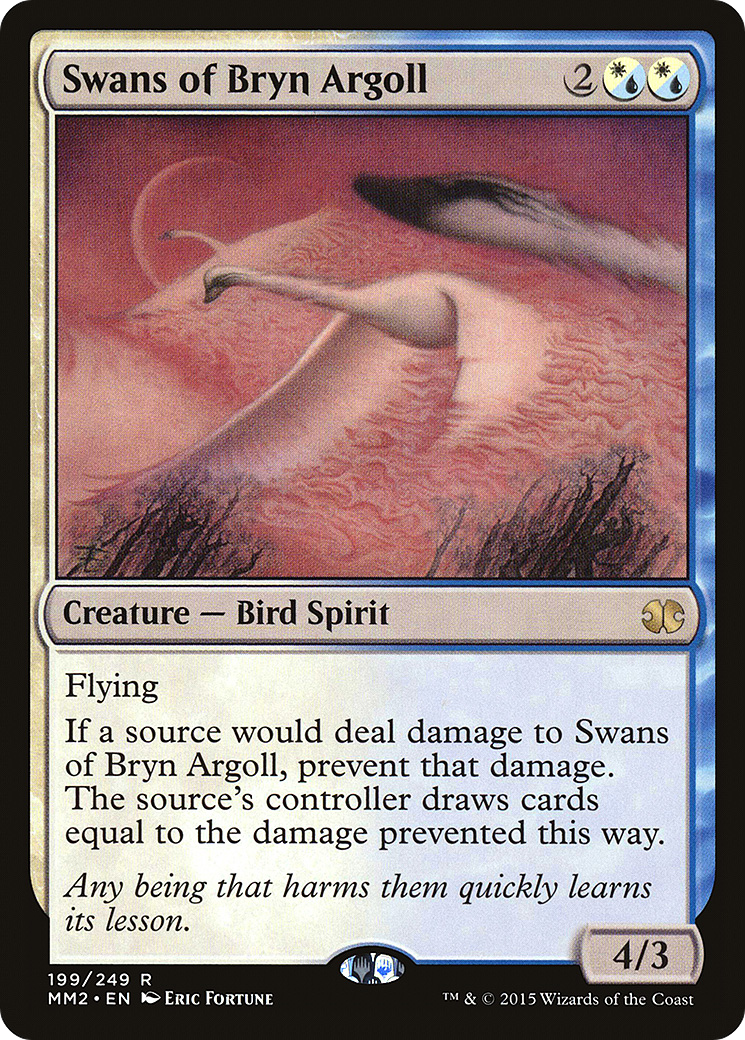 Swans of Bryn Argoll (MM2-199) - Modern Masters 2015 Foil