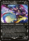 Tatsunari, Toad Rider (Showcase) (NEO-345) - Kamigawa: Neon Dynasty: (Showcase)