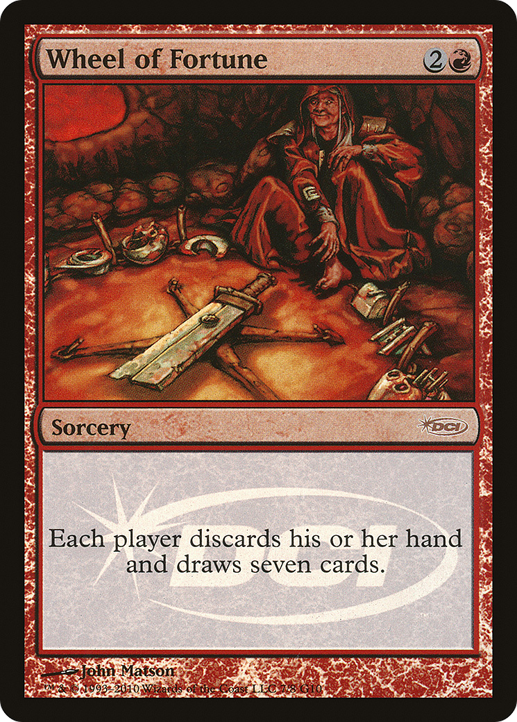 Wheel of Fortune (JDG-007) - Judge Gift Cards 2010 Foil