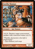 Gorilla Shaman (CTD-72A) - Coldsnap Theme Decks