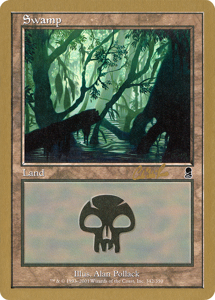 Swamp (342) - 2002 Carlos Romao (ODY) (WCD-CR342) - World Championship Decks 2002