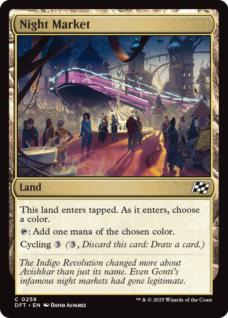 Night Market (DFT-258) - Aetherdrift