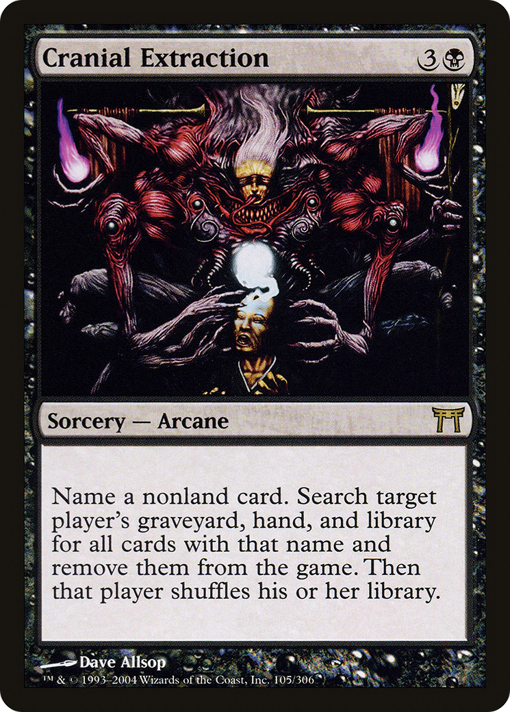 Cranial Extraction (CHK-105) - Champions of Kamigawa Foil