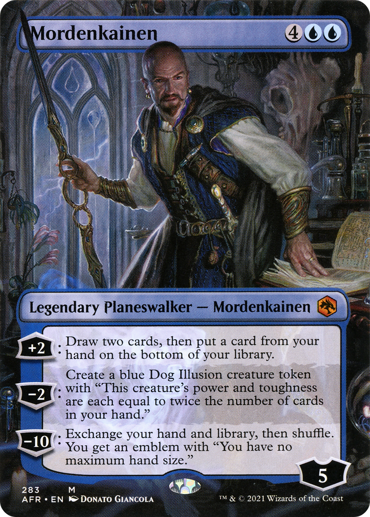 Mordenkainen (Borderless) (AFR-283) - Adventures in the Forgotten Realms Foil