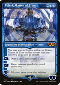 Teferi, Master of Time (Showcase) (293) (M21-293) - Core Set 2021: (Showcase) Foil