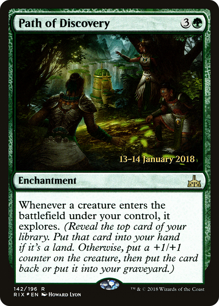 Path of Discovery (PRE-142S) - Rivals of Ixalan Promos Foil