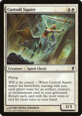 Custodi Squire (CNS-018) - Conspiracy Foil