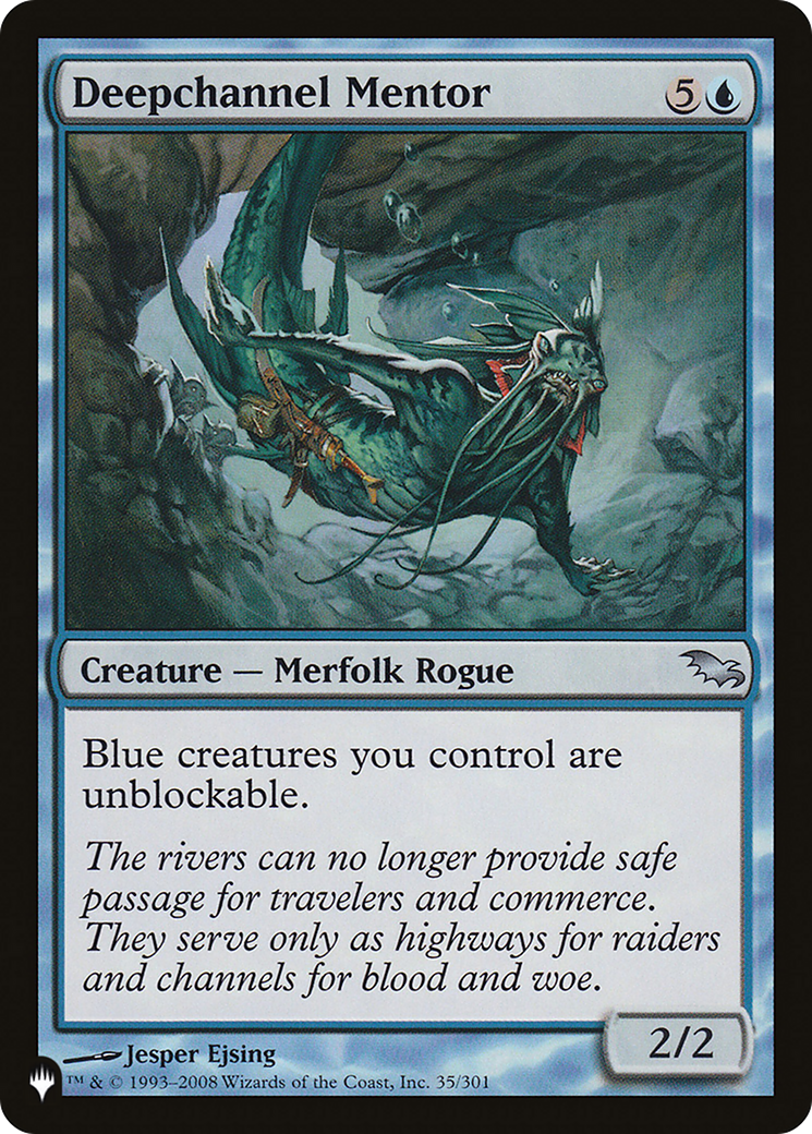 Deepchannel Mentor (LIST-SHM-35) - The List