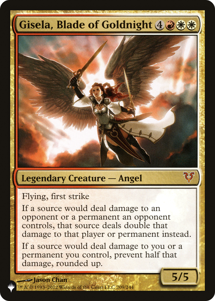 Gisela, Blade of Goldnight (LIST-209/244) - The List