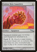 Golem-Skin Gauntlets (MRD-181) - Mirrodin Foil