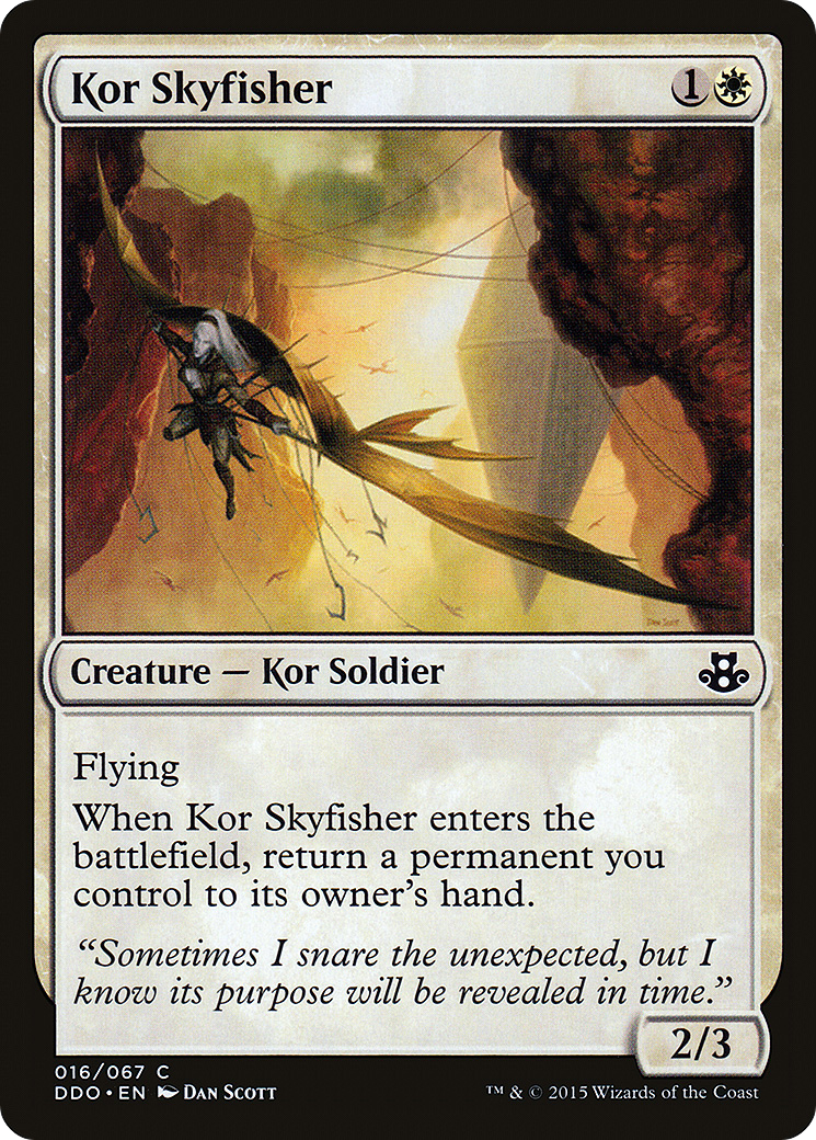 Kor Skyfisher (DDO-016) - Duel Decks: Elspeth vs. Kiora