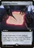 Tempting Contract (Extended Art) (C21-405) - Commander 2021: (Extended Art)