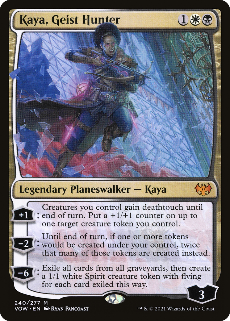 Kaya, Geist Hunter (VOW-240) - Innistrad: Crimson Vow