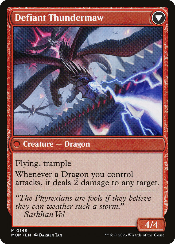 Invasion of Tarkir (MOM-149) - March of the Machine