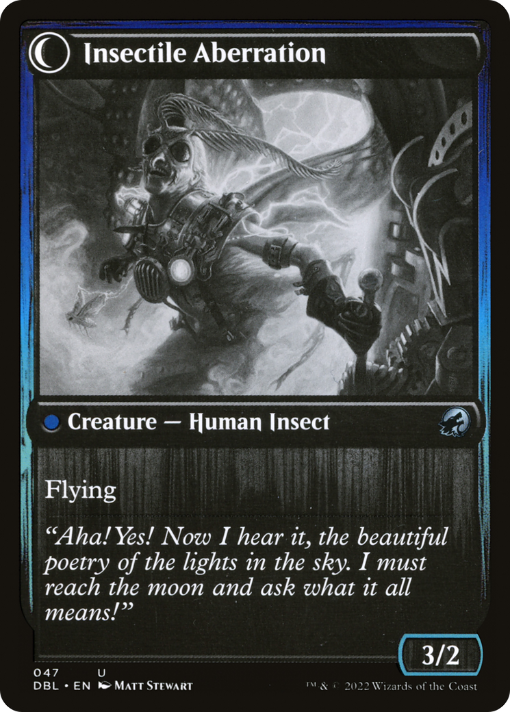 Delver of Secrets (DBL-047) - Innistrad: Double Feature: (Double Faced Transform) Foil