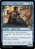 Vizier of Tumbling Sands (CMM-131) - Commander Masters Foil