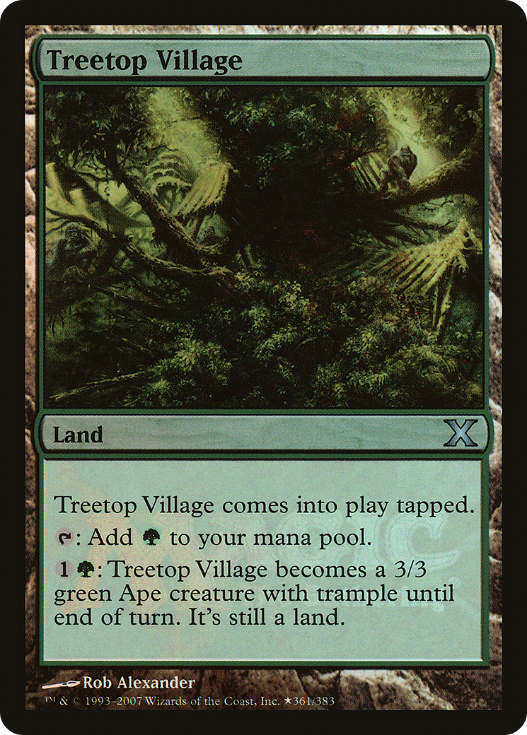 Treetop Village (WPN-002) - Tenth Edition Promos Foil