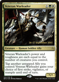 Veteran Warleader (PRE-221S) - Battle for Zendikar Promos Foil