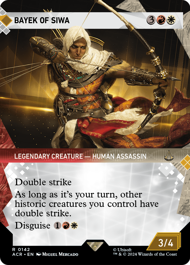 Bayek of Siwa (Showcase) (ACR-142) - Assassin's Creed: (Showcase) (Borderless)