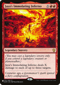 Jaya's Immolating Inferno (LIST-DOM-133) - The List