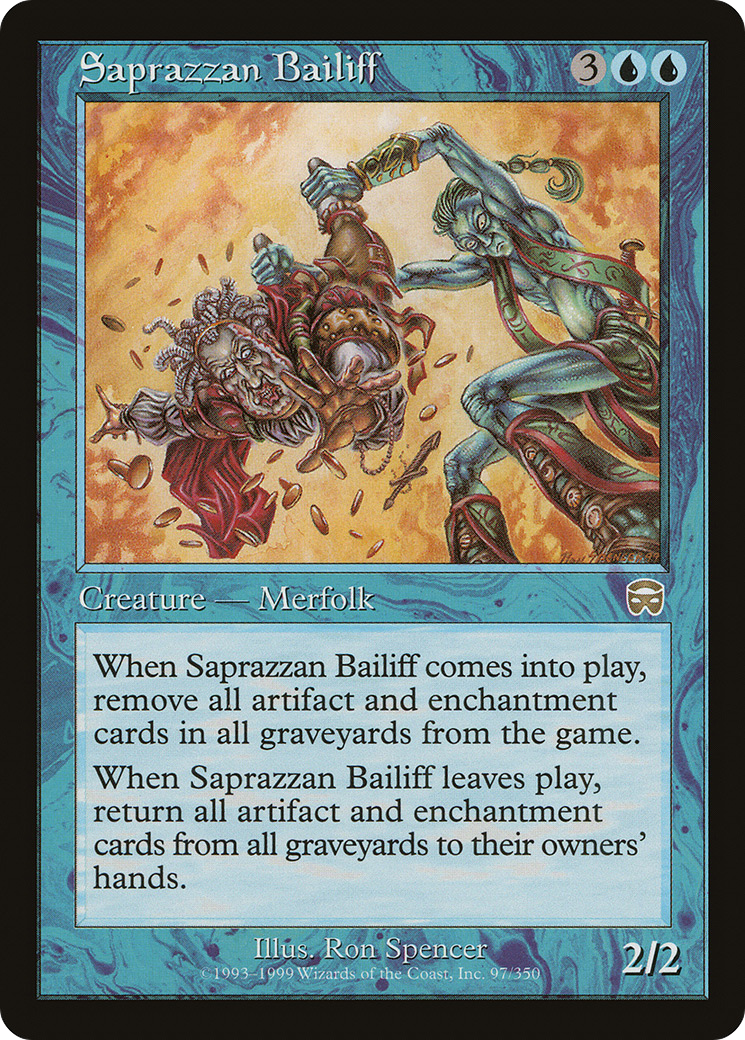 Saprazzan Bailiff (MMQ-097) - Mercadian Masques